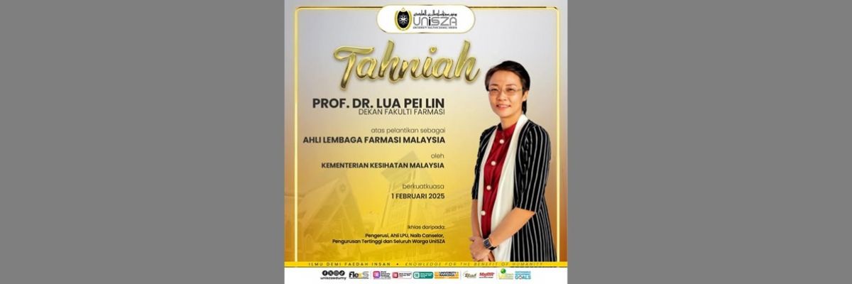 TAHNIAH PROF LUA - AHLI LEMBAGA FARMASI MALAYSIA
